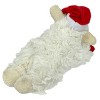 Multipet 6" Christmas Lamb Chop with Santa Hat Dog Toy - image 3 of 4