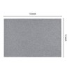 REGALWOVEN Polyester Heat Resistant Dining Placemats 18" x 12" 6 Pcs - 3 of 4