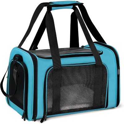 Cat Carriers Dog Carrier Pet Carrier For Small / Medium Cats Dogs Puppies (Up To 15lbs), TSA Airline Approved Small Dog Carrier Soft Sided