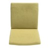 Okak Modern Minimalist Dining Chairs Set of 2 ,Smooth Wide Upholstery & Rubberwood Legs, Cosy Kitchen Chairs for Living Room & Apartment - 3 of 4
