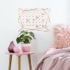 Blush Beauty Dry Erase Calendar Peel and Stick Giant Wall Decal Pink/Gold - RoomMates: Vinyl Modern Style, Self-Adhesive - 3 of 3