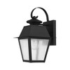 Livex Lighting Mansfield 1 - Light Wall Light in  Black - 4 of 4