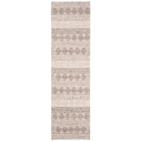 Safavieh 2' x 8' Grid Pad White Rug