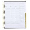 russell+hazel 2025-2026 Weekly/Monthly Planner 9.125"x11.25" Spiral Consciously Curated Pink Floral - 4 of 4