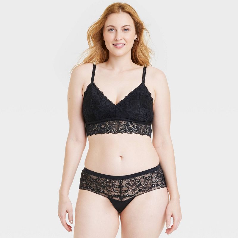 Women's Micro and Lace Hipster Underwear - Auden™, 5 of 8