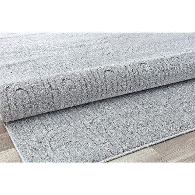 Quartzite Gray Geometric Stain-Resistant 5' x 7' Area Rug