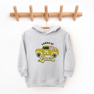 The Juniper Shop Loads Of Luck Retro Truck Toddler Graphic Hoodie - 1 of 3