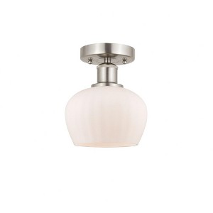 Fenton - 1 Light Semi-Flush Mount In Industrial Style-8.25 Inches Tall and 6.5 Inches Wide - 1 of 1