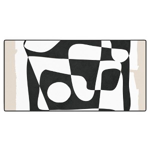 Nadja Shape Form I Desk Mat - Deny Designs - 1 of 3