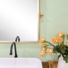 TEHOME Woodvale Rectangular Metal Framed Wall Mounted Bathroom Vanity Mirror - image 4 of 4