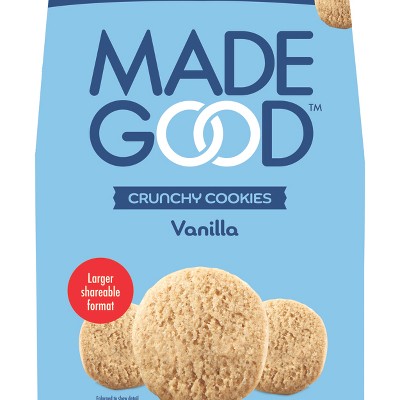 MadeGood Organic Vegan Gluten Free Vanilla Cookies -7oz