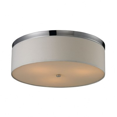 Elk Home 3 - Light Flush Mount in  Polished Chrome