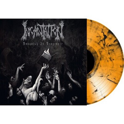 Incantation - Vanquish In Vengeance (orange/black Marble Vinyl) : Target