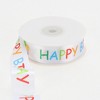 Unique Bargains 0.98"x72.18' Letter Print Gift Ribbon - 2 of 4