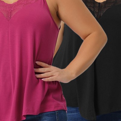 black/fuchsia