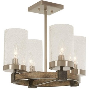 Minka Lavery Minka-Lavery Bridlewood 15" 4-Light Rustic Ceiling Light - 1 of 4