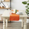 Design Imports  Quilted Farmhouse Table Runner, Pumpkin Spice, 13X72" - 3 of 4