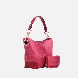 MKF Collection Wandy Soft Vegan Leather Hobo & Wallet Set by Mia K - 1 of 4