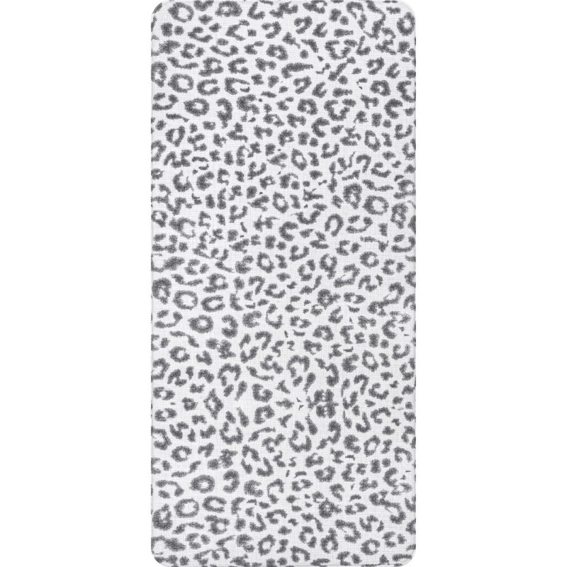 nuLOOM Leopard Print Anti Fatigue Kitchen or Laundry Room Comfort Mat, 1 of 7