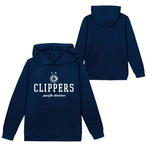 NBA Los Angeles Clippers Youth Boys' Poly Fleece Sweatshirt - XL