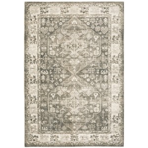 Oriental Weavers Savoy 28105 Charcoal/ Ivory Indoor Area Rug - 5'3" x 7'3" - 1 of 4