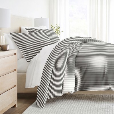 Stripe Pattern Premium Ultra Soft 2PC/3PC Duvet Cover & Shams Set, Easy Care - Becky Cameron (Shams Included)
