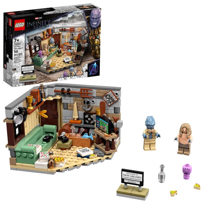 LEGO Marvel Bro Thor&#39;s New Asgard 76200 Building Kit, 1 of 13