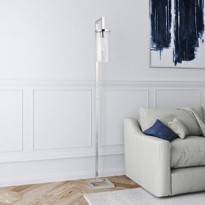 Hudson and Canal 67.75" Tall Floor Lamp with Glass Shade - 1 of 4