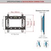 Barkan 13" - 43" Fixed TV Wall Mount - 3 of 4