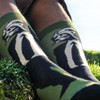 Evil Businessman Socks from the Sock Panda (Men's Sizes Adult Large) - 2 of 4