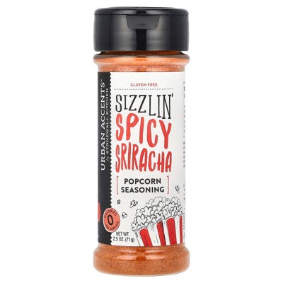 Urban Accents Popcorn Seasoning Sizzlin' Spicy Sriracha 2.5 oz