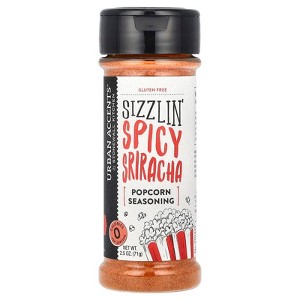 Urban Accents Popcorn Seasoning Sizzlin' Spicy Sriracha 2.5 oz - 1 of 2
