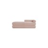 Meridian Furniture,Kennedy Faux Shearling Teddy Fabric Bench - 3 of 4