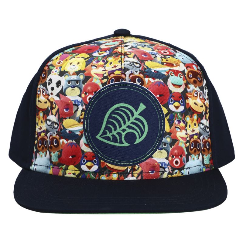 Animal Crossing Characters and Logo Navy Youth Hat, 1 of 7