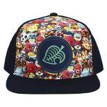 Animal Crossing Characters and Logo Navy Youth Hat