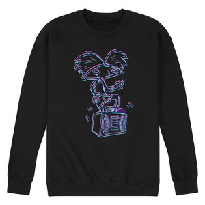 Men's - Hey Arnold! - 3D Arnold Graphic Fleece Sweatshirt - 1 of 4