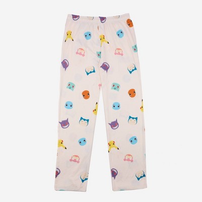 Men's Pokemon Pajama Pants - Beige