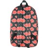 Naruto Shippuden Akatsuki Red Clouds All Over Print School Travel Laptop Backpack - 3 of 4