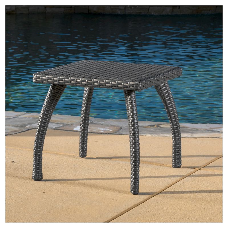 Honolulu Wicker Patio Outdoor Table - Christopher Knight Home, 4 of 6