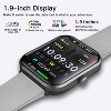 HONGGE Smart Watch with ECG, Uric Acid & Blood Health Monitoring, 1.85" HD Touchscreen, Bluetooth Calling, Bonus Leather Strap - 2 of 4