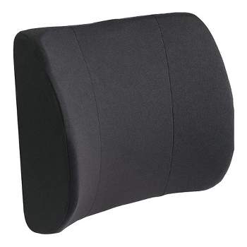 DMI Lumbar Support Cushion Black Foam Aids to Daily Living 555-7921-0200 - 1 Ct