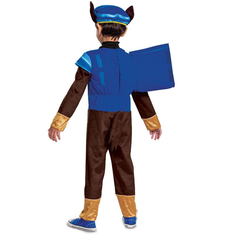 PAW Patrol Chase Deluxe Toddler Costume, Small (2T), 3 of 4