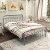 Queen Size Metal Platform Bed with Headboard and Footboard - 4 of 4