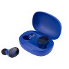 eKids Sonic The Hedgehog Wireless Earbuds for Kids, Bluetooth Earbuds with Charging Case – Blue (KI-B18SO.EXV24) - 2 of 4