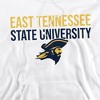 East Tennessee State University Official Stacked Adult Pull-Over Hoodie - 2 of 4