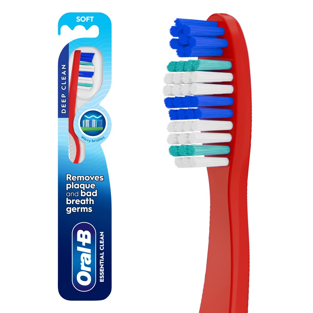 Oral-B Healthy Clean Soft Bristle Manual Toothbrush - 1ct