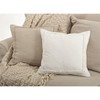 20"x20" Oversize Ruffled Design Square Throw Pillow - Saro Lifestyle - 2 of 3