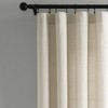 Lush Décor Nantucket Yarn Dyed Cotton Blend Tassel Fringe Window Curtain Panels Taupe 40X95 Set - 4 of 4