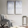 VisioGear 2PCS Heavily Embellished Canvas Wall Art Set, Wall Decor for Hallway Office Wall Decor, Multicolor, 30"*15"*1.5" - 2 of 4