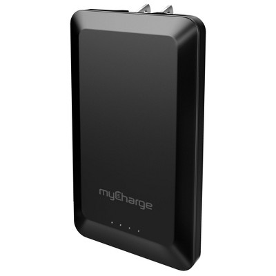 MyCharge 4000mAh Home & Go Power Bank with Lightning Cable - Black ...